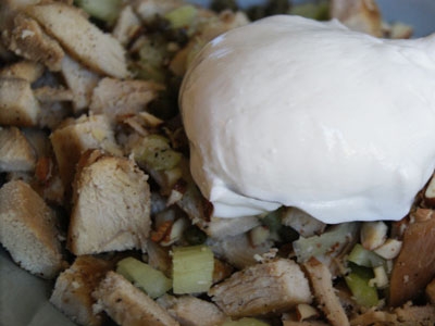 салат зі сметаною