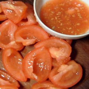 помідори без м'якоті