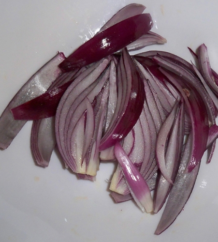 Обсмажуємо цибулька