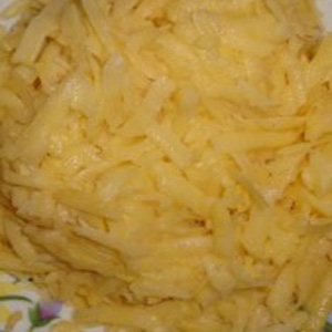 натертий картоплю