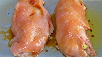 запечена курка з авокадо