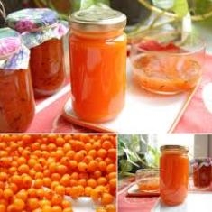 подаємо желе з обліпихи