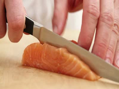 лосось на столі