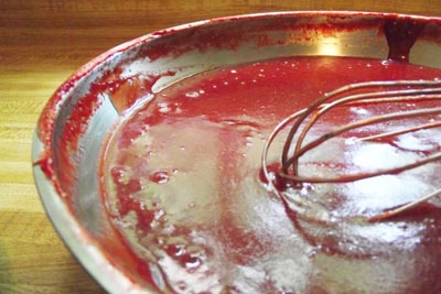 глазур ягідна