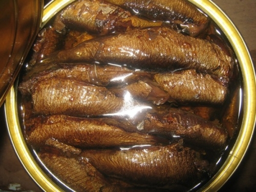 викладаємо в квадатик по 1 шпротине