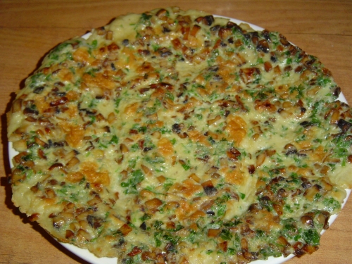 смажимо омлет