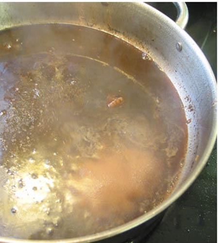 Відварюємо м'ясо