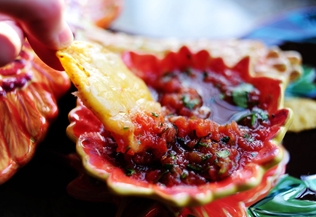 закуска на чіпсах