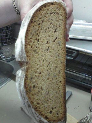 хліб у розрізі