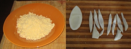 Прикрашаємо салат яйцями і зеленню