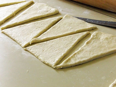 трикутники з тіста