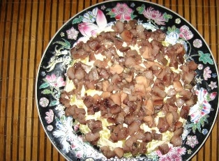 викладаємо другим шаром оселедець