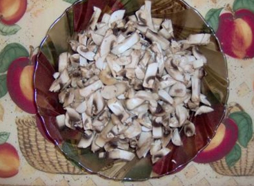 Подрібнюємо гриби