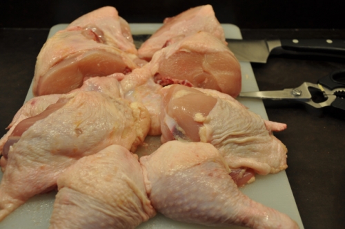 шматочки курки