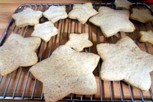 печиво на металевій сітці