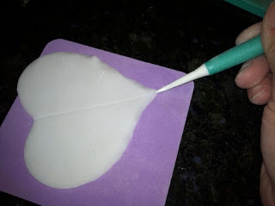 серце на дошці