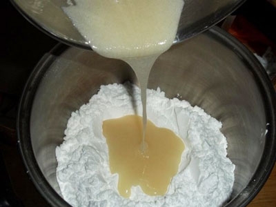 желатин з пудрою