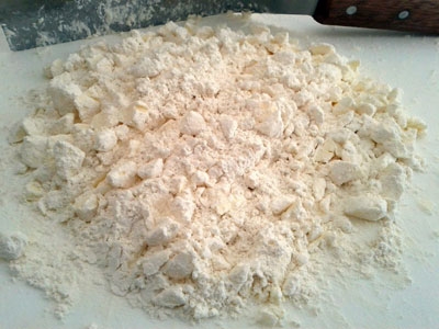 борошно з маслом