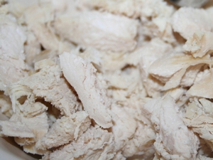 подрібнюємо куряче філе