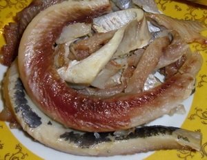 Очищена оселедець