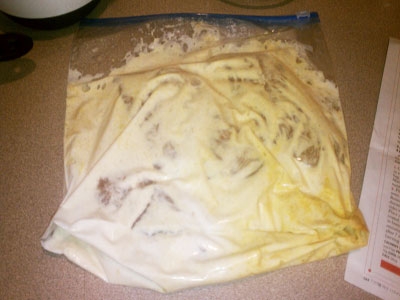 курка в маринаді