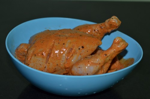 курка в маринаді