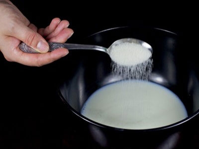 молоко з цукром