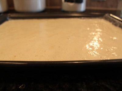 деко з рідким тістом