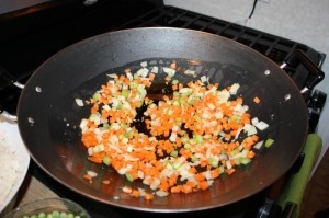 смажимо овочі