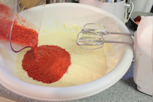 з'єднуємо з фруктово - ягідним пюре