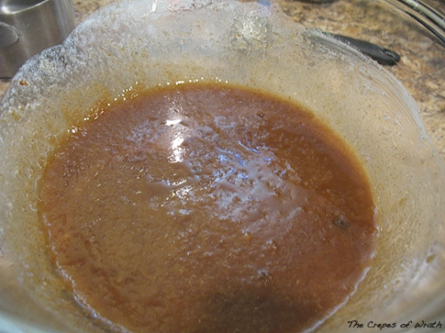 рідкі інгредієнти змішуємо