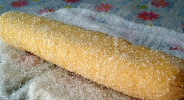 обкатуємо в цукрі