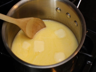 масло в сотейнику