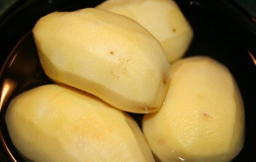 картопля чищений