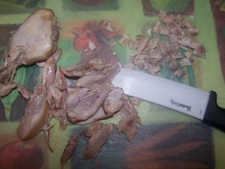 подрібнюємо м'ясо