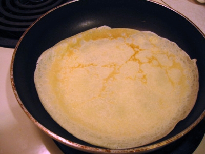 смажимо з двох сторін млинці