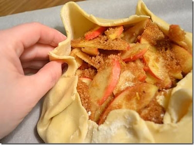 галета з яблуками