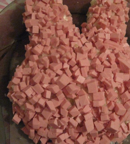 формуємо голову кролика