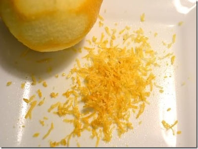 цедра лимона