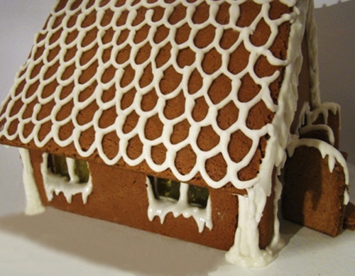 прикрашаємо пряниковий будиночок.