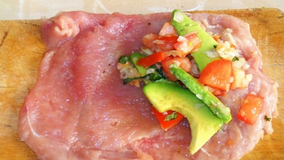 курка з начинкою