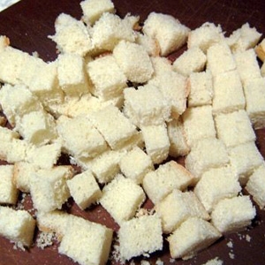 хліб кубиками