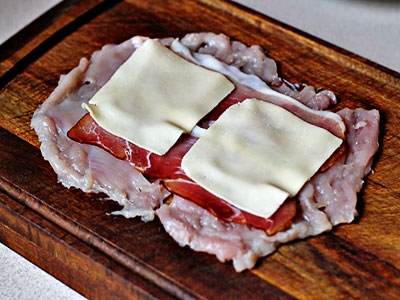 сир на м'ясі