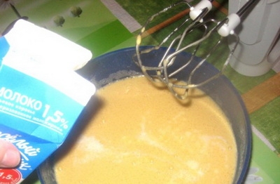 Додаємо молочко