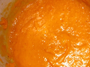 уварюємо подрібнену курагу