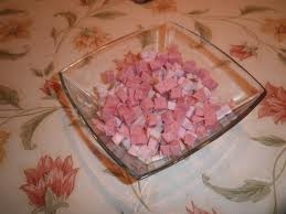 нарізаємо шинку