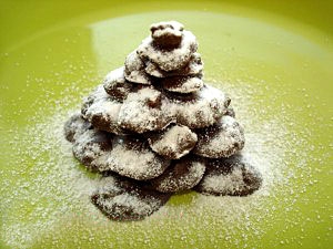 Готова шоколадна ялинка