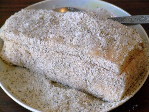 Втираємо сіль і перець