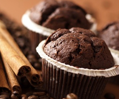 мафін з рідкою начинкою