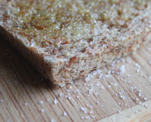 обсмажуємо хліб